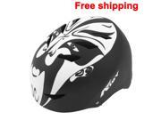 China Opera Style Women Men Skateboard Skiing Racing Bicycle Bike Sports Helmet Size L White Black