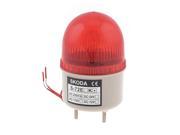 S 72E Industrial Signal Tower Red Flashing Warning Lamp AC 220V