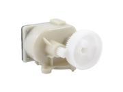 Unique Bargains White Plastic Replacement Wall Fan Motor Gear Box for Home Electric Fan