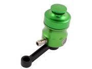 Unique Bargains Green Metal Front Pump Refit Braking Cylindrical Brake Oil Cup for Motorbike