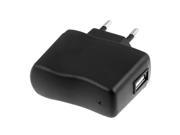Unique Bargains USB Port to EU Plug Wall AC Charger Adapter 1000mA AC 110 240V