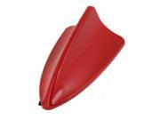 Unique Bargains 15.7cm Red Plastic Shark Fin Shaped Decorative Antenna for Car