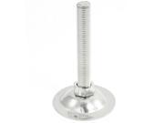 Unique Bargains Round Base Metal Adjustable Screw on Furniture Glide 75mm Diameter