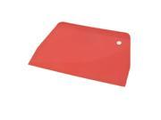 3mm Thick Red Plastic Wall Ceiling Painting Oil Paint Cake Scraper Blade