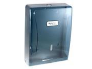 Unique Bargains Hotel Public Plastic Wall Mounted Paper Tissue Box Holder Steel Blue