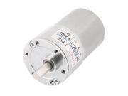 Unique Bargains 6mm Dia Shaft DC 12V 15RPM Speed Cylindrical Motor for DIY RC Toy