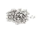 100pcs Computer PC Case Metal Knurled Head Phillips Thumb Screws M4x10mm