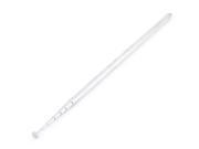 Unique Bargains Replacement 34cm to 110mm 7 Sections Long Telescopic Antenna Aerial Silver Tone