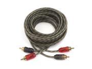 Unique Bargains 2 RCA Male to Male Audio Video AV Signal Splitter Cable Extenson Cord Wire 4.5M