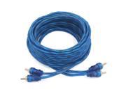 Unique Bargains 4.5M 2 RCA Audio Video System AV Extension Cable Male to Male Cord Wire Blue