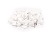 Anti Dust Headset Charger Plug Ear Cap Stopper Protector White 20 Sets