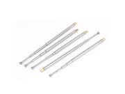 5pcs 12 Length 5 Section Telescopic Antenna Aerial Mast for RC Radio Controller