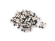 50pcs 5.5mm x 2.1mm DC Power Supply Male Plug Jack Adapter Connector 20mm Length