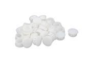SKT 22 Plastic 22mm Dia Snap in Type Locking Hole Plugs Button Cover 36pcs