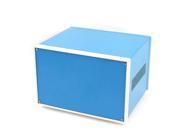 208mm x 182mm x 135mm Metal Electronic Project Junction Box Enclosure Case Blue