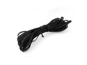 16.5M Long 7mm Black Nylon Expandable Cable Braided Sleeving Wire Conduit Wrap