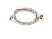 2M 6.6Ft Long 0 700C K Type Spring Wire Temperature Control Thermocouple Probe