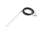 2 Meter Cable PT100 Thermocouple Temperature 5*200mm Sensor Probe
