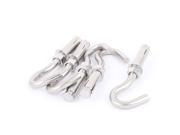 5 Pcs M12 Male Thread Sleeve Anchor Expanding Hook Expansion Bolt Screw