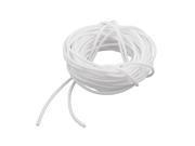 Machine Wire PVC Organize Marking Tube Sleeve Cable Markers White 2mm Inner Dia.