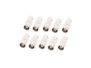 10Pcs CCTV Security BNC Female to BNC Female Coaxial Coupler Straight Adapter