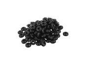 100Pcs 4mm Inner Dia Double Sides Cable Wiring Grommets Gasket Ring