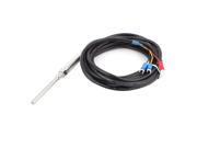 3 Meter Cable PT100 Thermocouple Temperature 5*50mm Sensor Probe