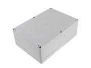 Plastic Electronic Junction Box Project Case 263 x 185 x 95mm Gray