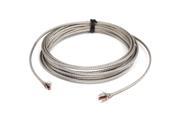 Unique Bargains 9.8Ft Silver Tone Metal K Type Thermocouple Extension Wire