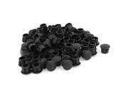 SKT 8 Plastic 8mm Dia Snap in Type Locking Hole Plugs Button Cover 80pcs