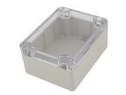 Unique Bargains 115mm x 90mm x 55mm Clear Cover Waterproof Enclosure Case DIY Junction Box