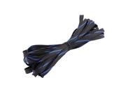 12mm Diameter PET Electric Cable Wire Wrap Expandable Braided Sleeving 33Ft