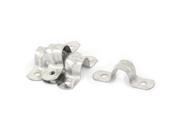 5 Pcs 12mm Diameter Stainless Steel U Shaped Saddle Clamp Tube Pipe Clip