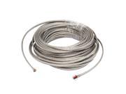 Unique Bargains 14 Meter Silver Tone Metal K Type Thermocouple Extension Wire