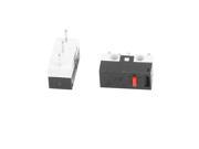 2 Pcs SPDT 2 Position Momentary Micro Limit Switch 2A 125VAC for Computer Mouse