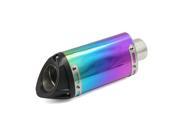 48mm Colorful Motorcycle Dirt Street Bike Scooter Exhaust Muffler Pipe Universal