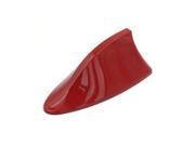 Red Stick on Shark Fin Shaped AM FM Signal Antenna Aerial Fits For BMW