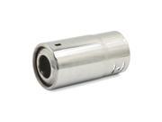 Unique Bargains Universal Car 60mm Inlet Stainless Steel Round Exhaust Muffler End Tail Pipe Tip