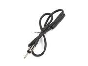 68cm Length Black Auto Car FM Stereo Radio Antenna Adapor Plug Extension Cable