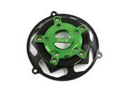 Unique Bargains 14mm Dia 3 Holes Aluminum Alloy Circle Shaped Engine Fan Cover for Motorcycle