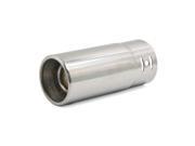 Unique Bargains 145cm Long 58mm Inlet Stainless Steel Straight Auto Exhaust Muffler Tailpipe Tip