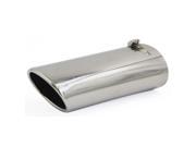 Silver Tone Stainless Steel Modified Exhaust Muffler Pipe for Corolla X Trail