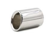 Unique Bargains Chrome Stainless Steel Car Exhaust Muffler System Tail Pipe Tip for Cadillac SLS