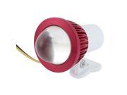 Unique Bargains Aluminum Shell LED High Power Bulb Reflector Lamp Spotlight Red
