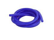 6.5Ft Long 6mm Inner Dia Auto Blue Silicone Air Line Hose Tube Pipe
