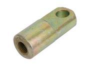 1 8BSP Female Thread I Joint Coupling Piece Bronze Tone for Cylinder Clevis