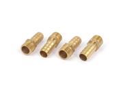 1 4BSP Male Thread 10mm Inner Dia Brass Hose Barb Coupler Fitting Connector 4pcs