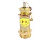 Metal 1 2BSP Male Thread Pneumatic Air Compressor Safety Relief Valve