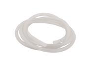 2.5mmx5mm Silicone Translucent Tube Water Air Pump Hose Pipe 1 Meter 3.3Ft Long