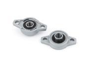 KFL000 FL000 Self Aligning Pillow Block Flange Bearing 10mm Shaft 2PCS